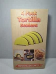 4 Pack Tortilla Sealer Taco Holder Kitchen Tool Set Non Stick Folded Shell Maker. Fixed Price $16.99.