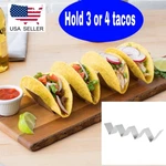 Stainless Steel Taco Holder Stand Tray With 3 Or 4 Compartments 10.5X2X2''. Fixed Price $11.88.