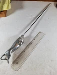 Vintage Italian Bbq Grilling Skewer Bull Handle. Fixed Price $65.00.