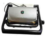 Hamilton Beach 25460Z Panini Press Gourmet Sandwich Toaster Silver Black. Fixed Price $15.00.