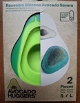 Original Food Hugger Reusable Silicone Avocado Savers Set Of 2 Sizes...new. Fixed Price $14.95.