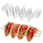 Jibolat Taco Holders Set Of 3,STAINLESS Steel Shell 3PCS. Fixed Price $18.98.