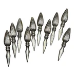 Vintage Silver Corn Cob Holders Set Of 10 Skewers Farmhouse Kitchen Decor. Fixed Price $78.75.