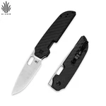 Kizer Varatas Drop Point Folding Knife Nitro-v Blade Carbon Fiber Handle V3637A2. Fixed Price $48.30.