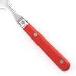 Ginkgo Prix Red Stainless Korea Plastic Glossy Silverware Choice Flatware. Fixed Price $7.90.