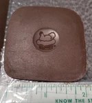 The Pampered Chef Nylon Pan/stoneware Scraper # 2610 Brown Retired Hen Logo. Fixed Price $12.75.