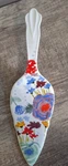 The Pioneer Woman - Spring Floral Stoneware Pie Cake Server Celia Excellent. Fixed Price $12.99.