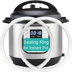 2-PACK Sealing Ring For Instant Pot 3 Quart Food-grade Silicone Replacement Par. Fixed Price $9.89.