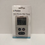 Polder 100-MINUTE Mini Timer With Memory Function & Magnet White. Fixed Price $12.94.