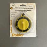 Polder Mechanical Kitchen Time Neck Cord / Magnet On Back. Yellow And Black. Fixed Price $19.99.