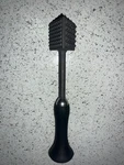 4-IN-1 Amco Stainless Steel Meat Tenderizer With Black Silicone Handle. Fixed Price $9.99.