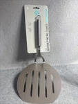 Martha Stewart Nylon 6.5IN Wide Non-stick Slotted Pancake Turner Taupe. Fixed Price $16.00.