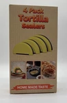 4 Pack Tortilla Sealer Taco Holder Kitchen Tool Set Non Stick Folded Shell Maker. Fixed Price $18.00.