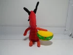 Merry Makers Red & Orange Dinosaurs Love Taco's 5.5" Plush (MA254). Fixed Price $14.00.