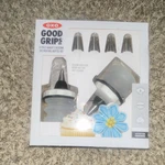 Oxo Good Grips 8 Piece Silicone Decorating Bottle Kit With Nozzles. Fixed Price $50.00.