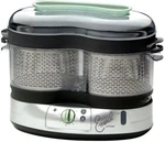 Emeril By T-fal VS4001 9.5-LITER (40 Cup) 2-TIER 1400-WATT Steamer, Silver. Fixed Price $125.00.