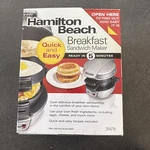 Hamilton Beach 25475 Breakfast Sandwich Maker - Silver. Fixed Price $15.50.