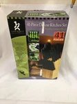 Gourmet Traditions New 41 Piece Deluxe Kitchen Set Utensils+knives+corkscrew++. Fixed Price $41.99.