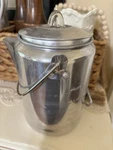 Coleman Camping Aluminum Stovetop Coffee Pot Never Used. Fixed Price $22.00.