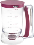 Pancake Batter Dispenser 4-CUP With Squeeze Large, Purple. Fixed Price $21.27.