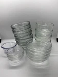 19 Lot Of Assorted Glass Bowls (pyrex, Anchor Hocking, Arcoroc, Duralex, Etc). Fixed Price $24.99.