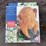 Good Cook Chicken Roaster With Gravy Pan, Non-stick, Bradshaw Int Inc Org Box. Fixed Price $12.60.