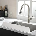 Eeekit 20" Silicone Sink Splash Guard No Suction Cup Water Protector. Fixed Price $25.38.