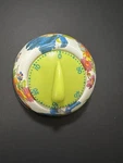 Mackenzie Childs Flower Market Enamel Kitchen Timer. Fixed Price $44.99.