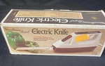 Moulinex Regal V382 Electric Knife White Brown W/ Blade & Manual Stainless Steel. Fixed Price $14.99.