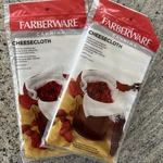 Farberware Cheesecloth 100% Cotton, Canning & Straining (4 Sq Yds) Prepper Diy. Fixed Price $8.00.