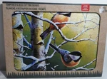 12 X16 Tempered Glass Cutting Board Chickadee Bird Scene Country Rivers Edge. Fixed Price $24.99.