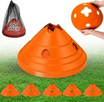 Jumbo Disc Cones Soccer With Mesh Bag Giant Large Agility For Soc.... Fixed Price $36.91.