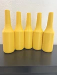 Flair Bartender Practice Bottles Set, 5PCS Bartending Kit. Yellow.. Fixed Price $25.00.