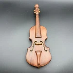Vintage Mini Wooden Violin Wall Hanging Decor Original Strings Rustic Music Room. Fixed Price $19.99.