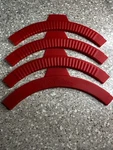 Mrs. Anderson's Adjustable Silicone Pie Crust Shield 10" - Red. Fixed Price $9.60.