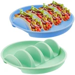 Silicone Taco Plates Set Of 2 The Ultimate Holder Stand Holds 4 Shell Each. Fixed Price $14.15.