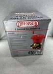Chef Master 90005 - Gallon Salad Spinners New Box. Fixed Price $149.99.