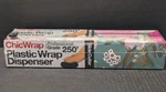 Chicwrap Cook's Tools Refillable Plastic Dispenser Includes 12" X 250' Roll. Fixed Price $39.99.