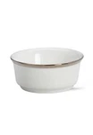 Lenox 6224356 Solitaire Fruit Bowl, White, Platinum. Fixed Price $128.99.