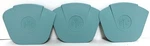 3 Pampered Chef Pan Scrappers Teal Blue 100258. Fixed Price $12.99.