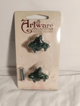 Artware Collections Frog Cabinet Knobs Green 1.5 Set Of 2 W/ Screws Belwith. Fixed Price $10.29.