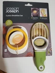Joseph 2-PC Breakfast Set With Goavocado Slicer & Poach-pro Egg Poacher. Fixed Price $9.97.