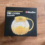 Mueller Premium Microwave Popcorn Popper 3 Quart Capacity Maker-new. Fixed Price $12.10.