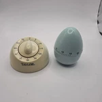 2 Taylor Egg Timer Used Vintage Working Kitchen Tools Chef Dinner Clock. Fixed Price $18.19.