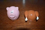 Joie Msc International Mechanical Piggy Kikkerland Turkey Kitchen Timers. Fixed Price $14.99.