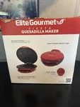 Fiesta Quesadilla Maker Elite Gourmet Model EQD-118. Fixed Price $24.00.