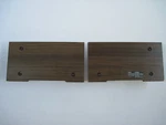 Of 2 Sony Simulated Wood Side Panels For TC-K5 Cassette Deck Other Unit. Fixed Price $35.00.