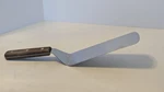 Dexter S-8698 8X3" Long Grill Turner Flipper Flattop Spatula Walnut Handle. Fixed Price $30.00.