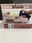 Nib 5-PIECE Creme Brulee Set From Bed Bath And Beyond. Fixed Price $24.99.