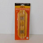 Mr. Bar-b-q Corn-on-the-cob Serving Set 4 Boats 8 Skewers Nib Picnic Summer Food. Fixed Price $6.00.